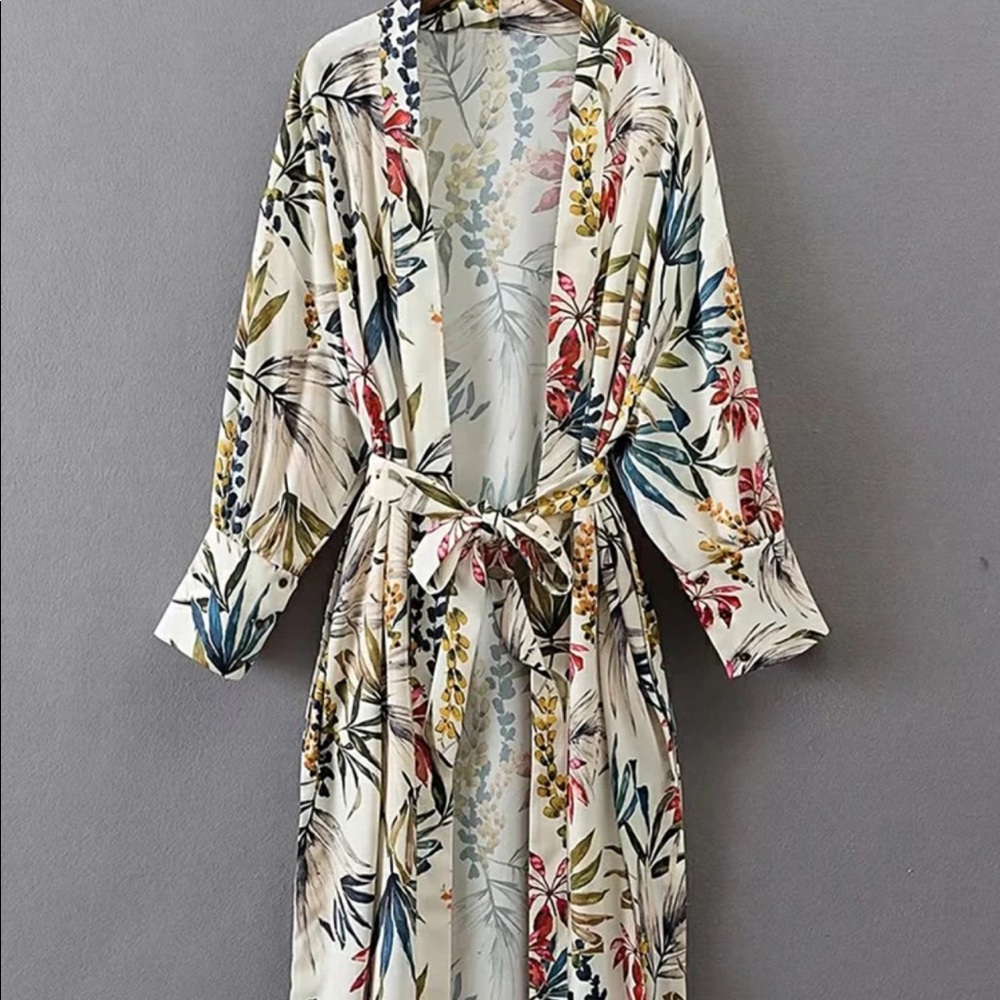 Floral Kimono